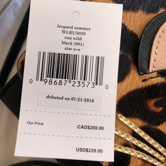 🖤BLACK FRIDAY SALE! Kate Spade 🐆Crossbody Bag - Picture 6 of 8